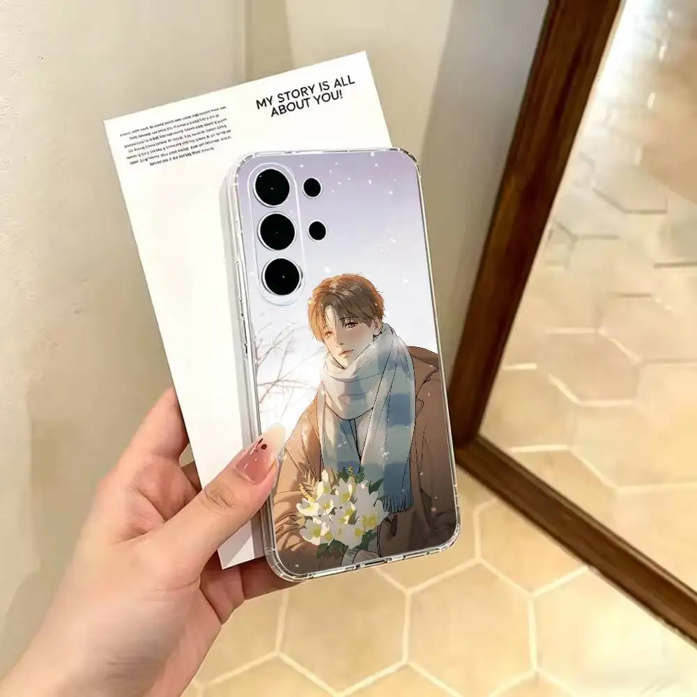 Фото Прозрачный тонкий мягкий чехол для телефона Bl Manhwa Jinx Joo Jaekyung Kim Dan Anime для Samsung S 25,24,23,22,30,21,10,9,Ultra,Plus,L №5