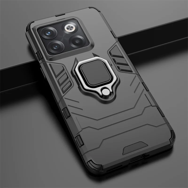 

For OnePlus 10T 5G Case Shockproof Armor Back Cover for One Plus 10 T Oneplus10T Car Magnetic Stand Protect Ring Phone Cases