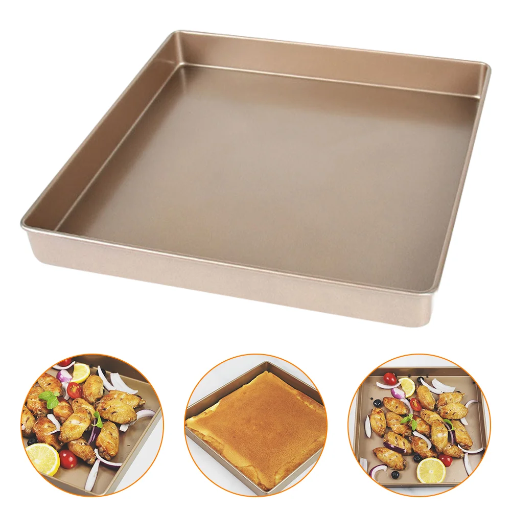 

Practical Nougat Baking Tray Carbon Steel Snowflake Crisp Baking Tool for Baking Lover