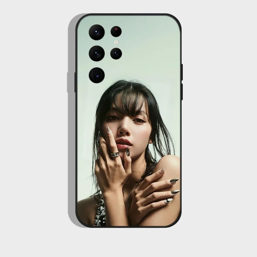 Новый женский чехол L-Lisa Lalisa для телефона Samsung S21 S22 Ultra S20 S30 plus S23 Ультратонкий