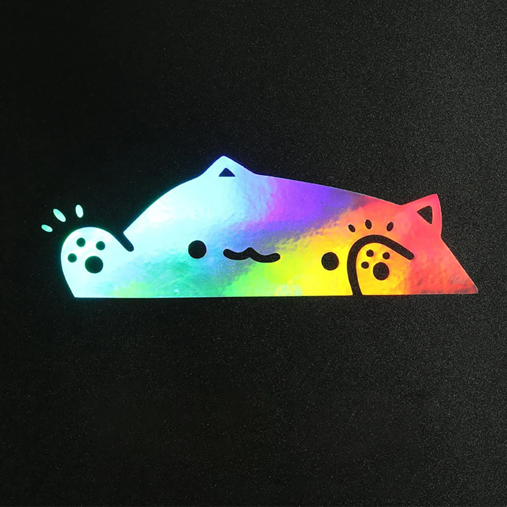 

Наклейка На Окно Автомобиля С Милым Котенком, Стучащим По Окну, Идеально Подходит Для Бампера, Ноутбука