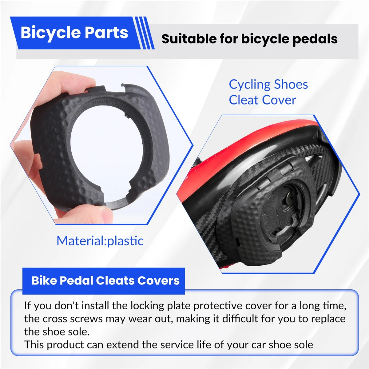 2-парная противоскользящая велосипедная обувь защитный чехол для велосипедной