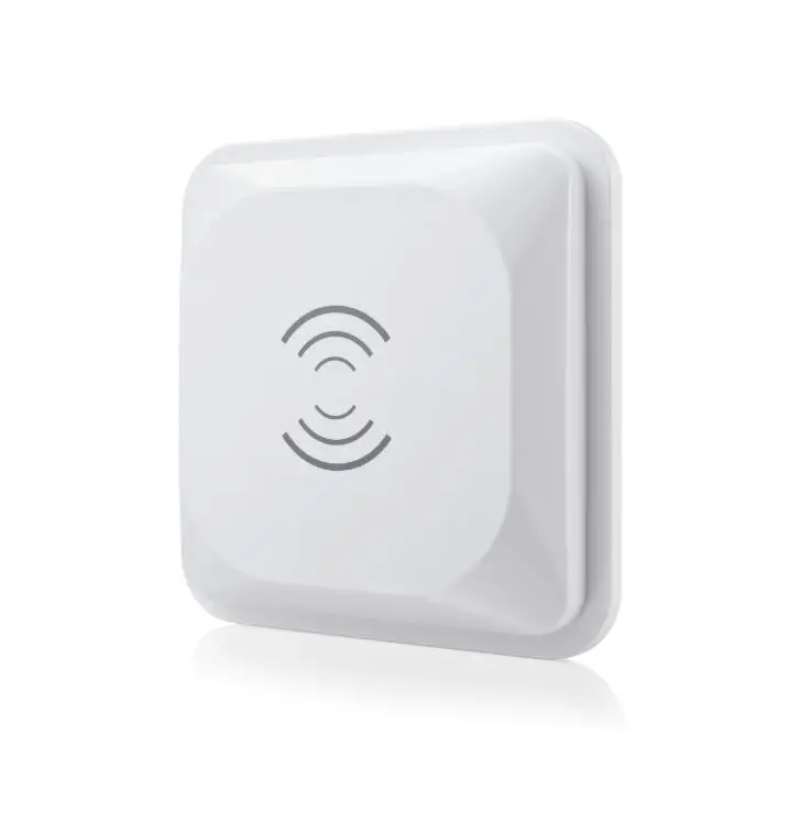 

Hopeland RFID UHF Long Distance Reader for parking system 30dbm 9dBi Integrated UHF Card reader rfid uhf integrated reader