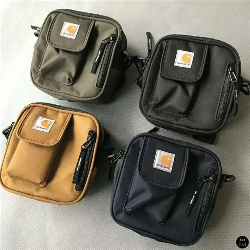

Carhartt Pouch Bag Men Fashion Shoulder Bag Women Squre Bag Detachable Strap Crossbody Small Messenger Bag Portable Storage Bag