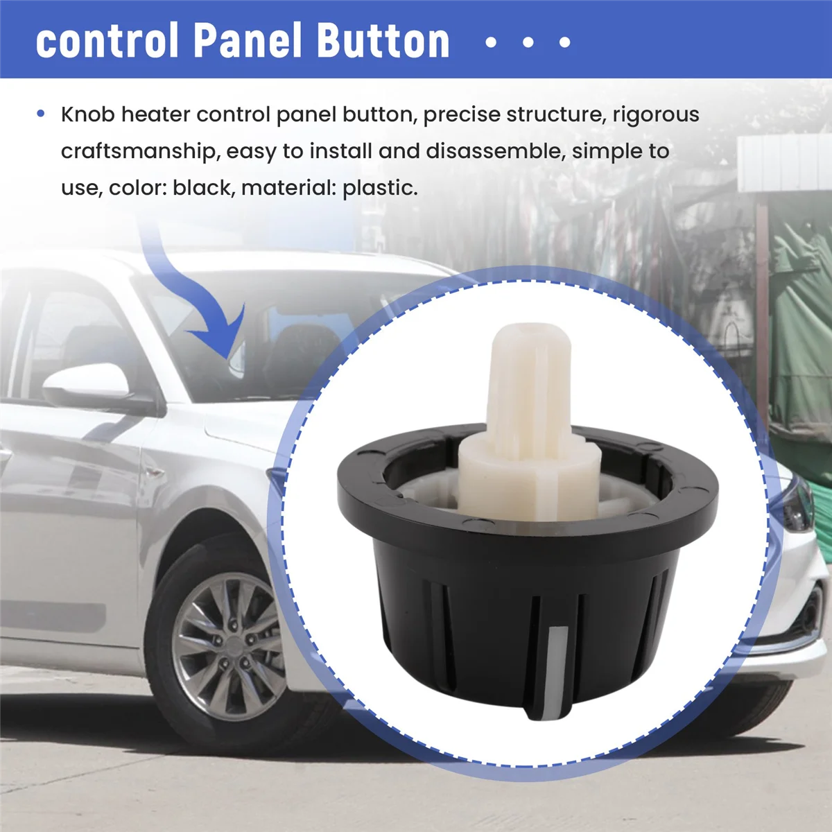 Ручка управления обогревателем подходит для Toyota Hilux KUN26 GGN25 KUN16 GGN15 2011-2015 55905-0K340 559050