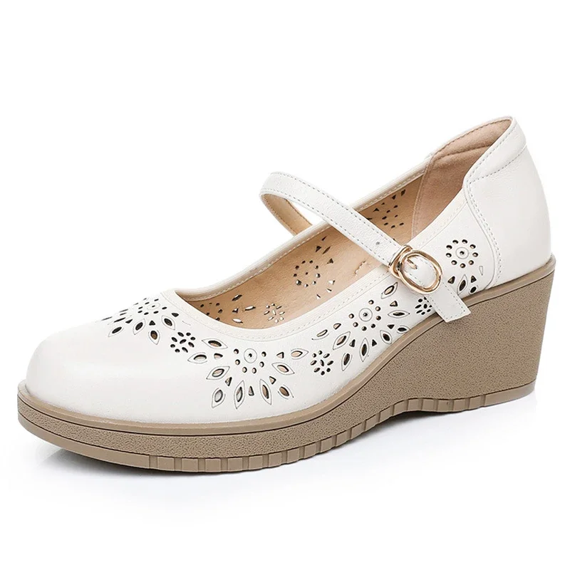 Туфли из натуральной кожи на высоком каблуке Размеры 35-43