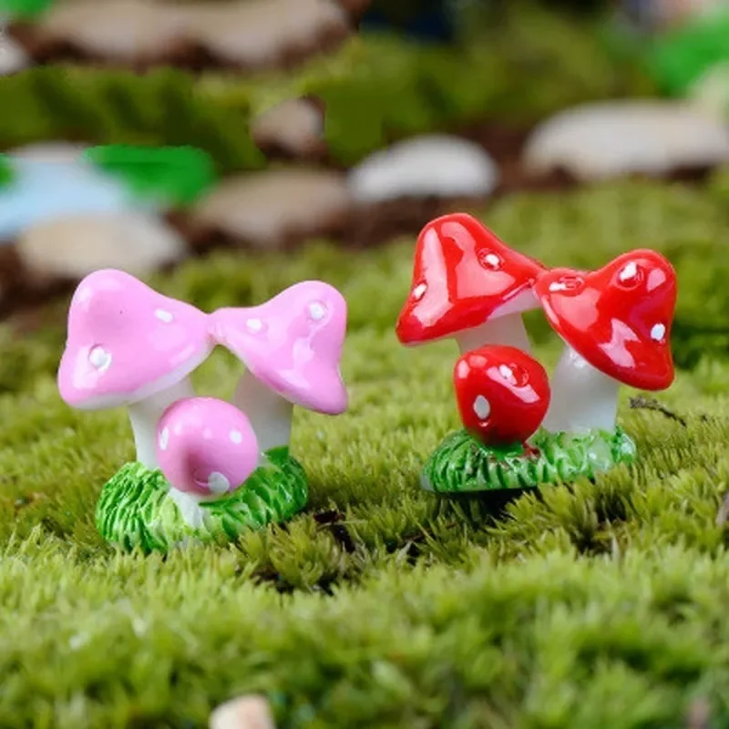 2022 Fairy Garden Miniatures Garden Ornament Decoration Terrarium Figurines Decor DIY Dollhouse