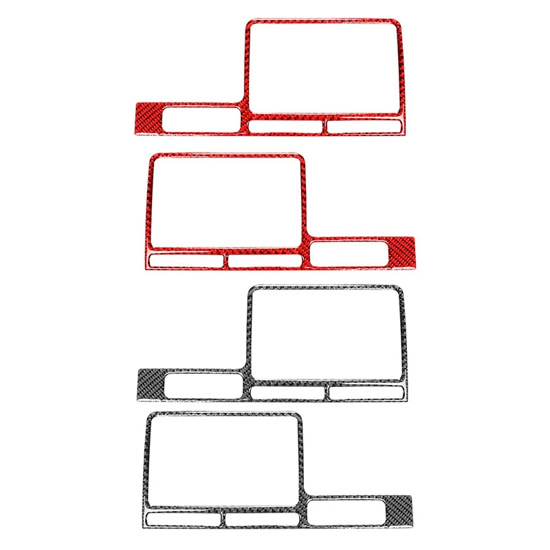 

for Nissan GTR R35 2009-2015 Carbon Fiber Navigation Display Surround Sticker Control System Panel Frame Trim