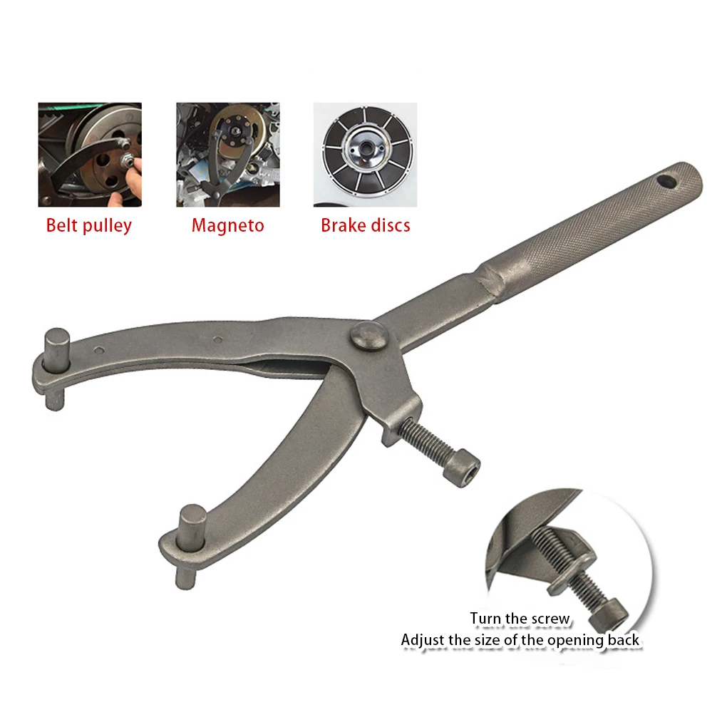 

Variator Remove Holder Motorcycle Wrench Y-type Flywheel Spanner Fixing Clip