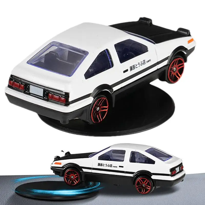 Инициал D автомобиль AE86 Легкосплавный Дрифт Вращающиеся модели Игрушки
