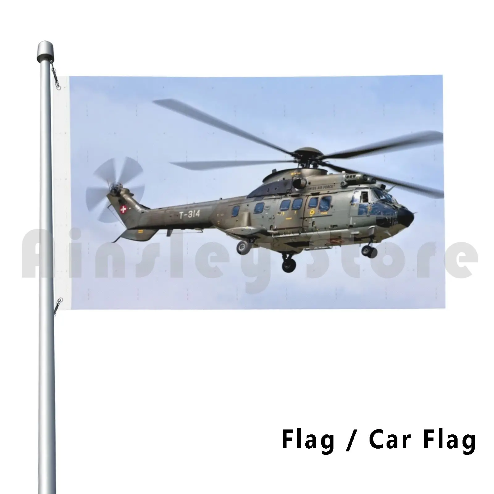 

Swiss Air Force Aerospatiale As332m1 Super Outdoor Decor Flag Car Flag Swiss Air Force Aerospatiale As332m1 Super Swiss Air