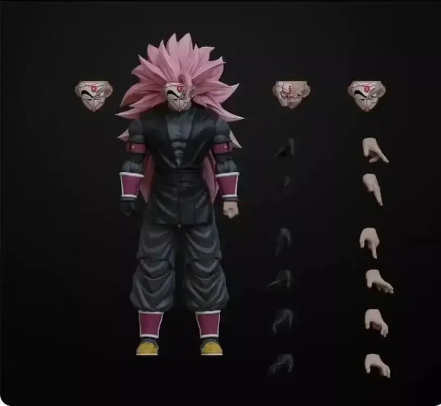 Фигурка героя мультфильма Зверь из фильма Драконий жемчуг Ssj3 Goku Black Shf Sh фигурки
