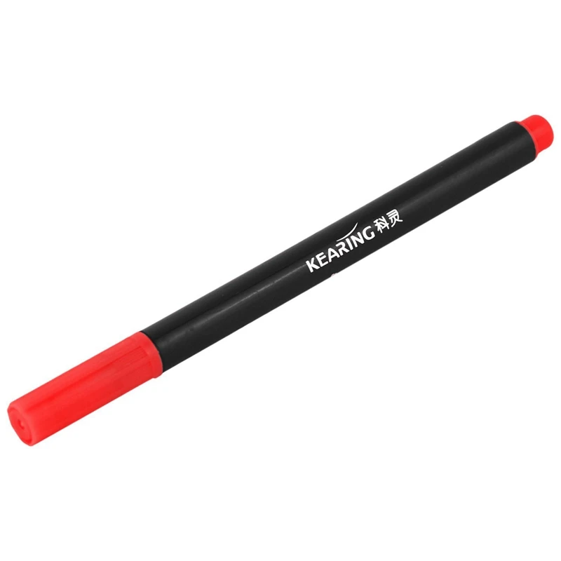 

3 X Fabric Marker Pens Permanent Colors For DIY Textile Clothes T-Shirt Shoes Red