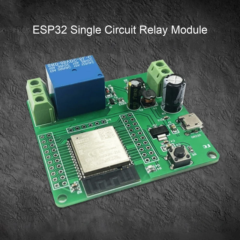 

Плата разработки ESP32, зеленая плата разработки DC5-60V, 1 шт.