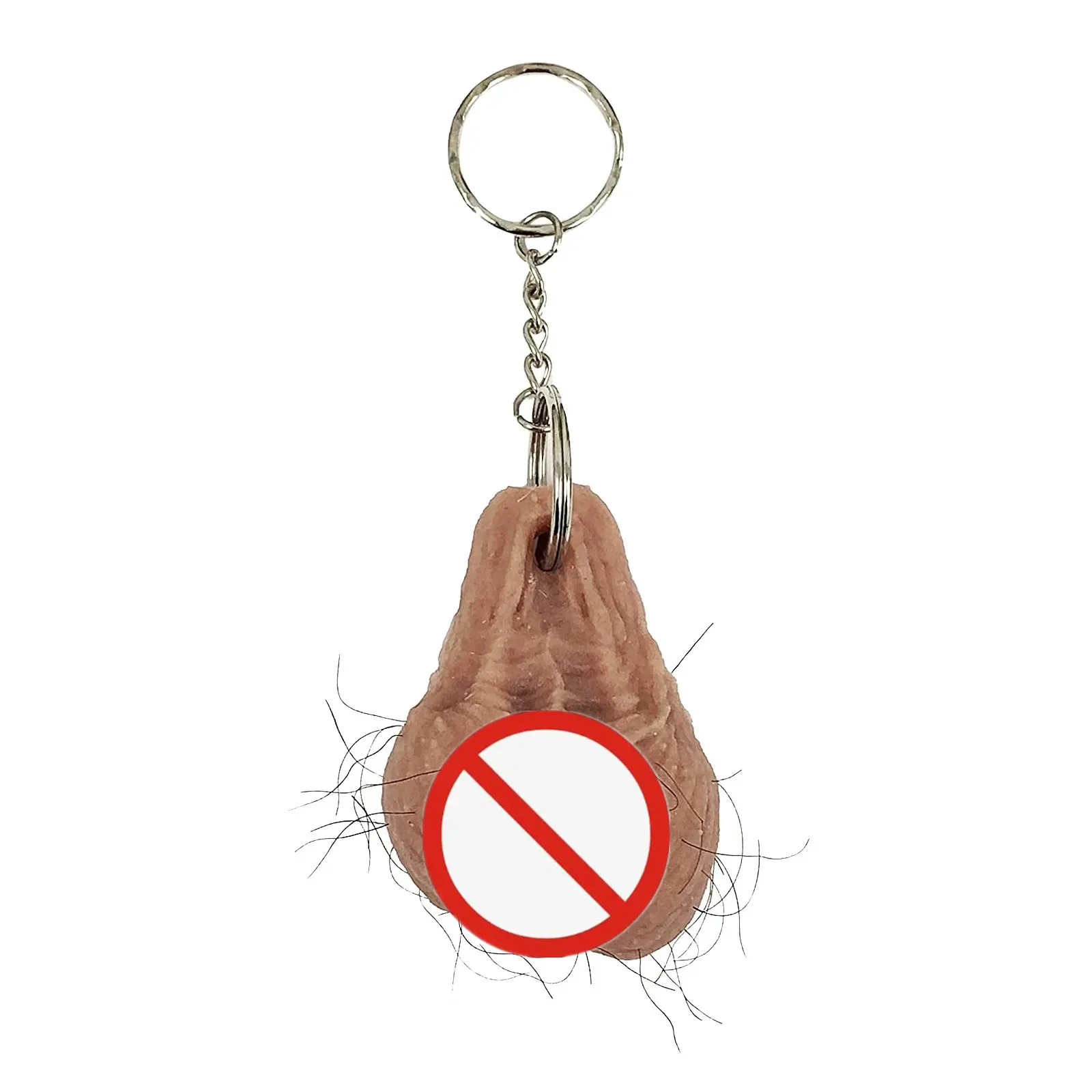 Забавный брелок милые автомобильные брелоки забавный волосатый для ключей