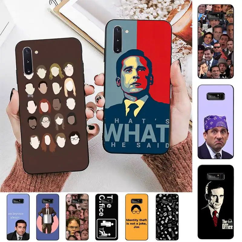 

Michael Scott The Office Funny Humor TV Phone Case for Samsung Note 5 7 8 9 10 20 pro plus lite ultra A21 12 72