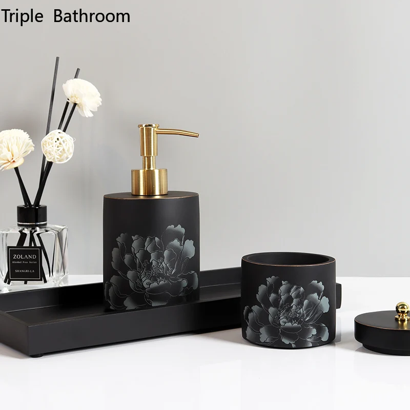 Дозатор для жидкого мыла и зубных щеток туалетные принадлежности ванной комнаты