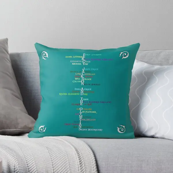 

Percy Jackson Word Art Printing Throw Pillow Cover Bed Fashion Hotel Throw Waist Comfort Bedroom Wedding Pillows not include