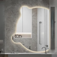 shower decorative bath mirrors smart bathroom cabinet wall mounted anti fog bath mirrors magnifying wandspiegel mirrors