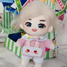 Плюшевая кукла с волосами и петлями для волос, 20 см