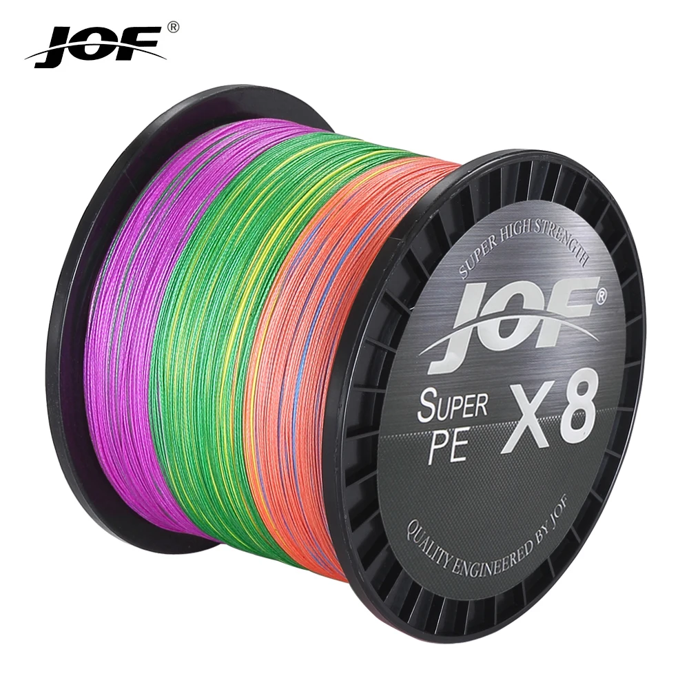 

JOF X4 Fishing Line Braided Fishing Line 1000M Super Strong Multifilament Fishing line Carp Fishing pesca 35LB-80LB