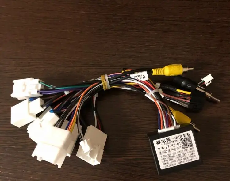 Автомобильный 16-контактный провод Android кабель питания с Canbus для Toyota