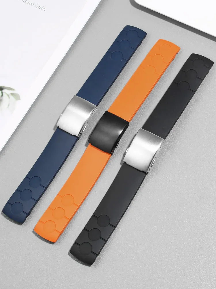 Адаптируется к T-i-s-s-o-t T044 Rutchi PRS516 Резиновый ремешок для часов T 044417 А/Т 044430 Браслет