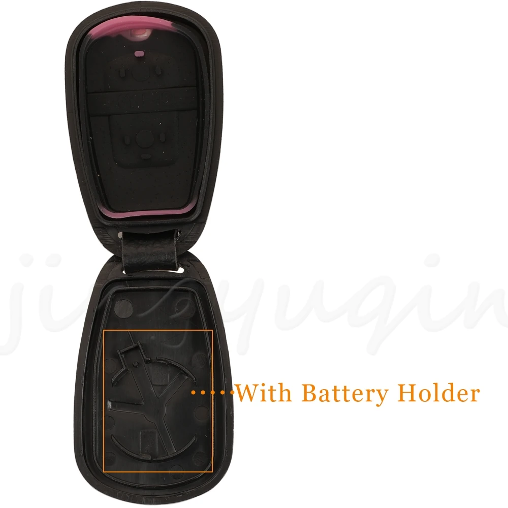 

Jingyuqin 1-кнопочный чехол для дистанционного ключа автомобиля для Hyundai Elantra Sonata Santa для Kia Carens