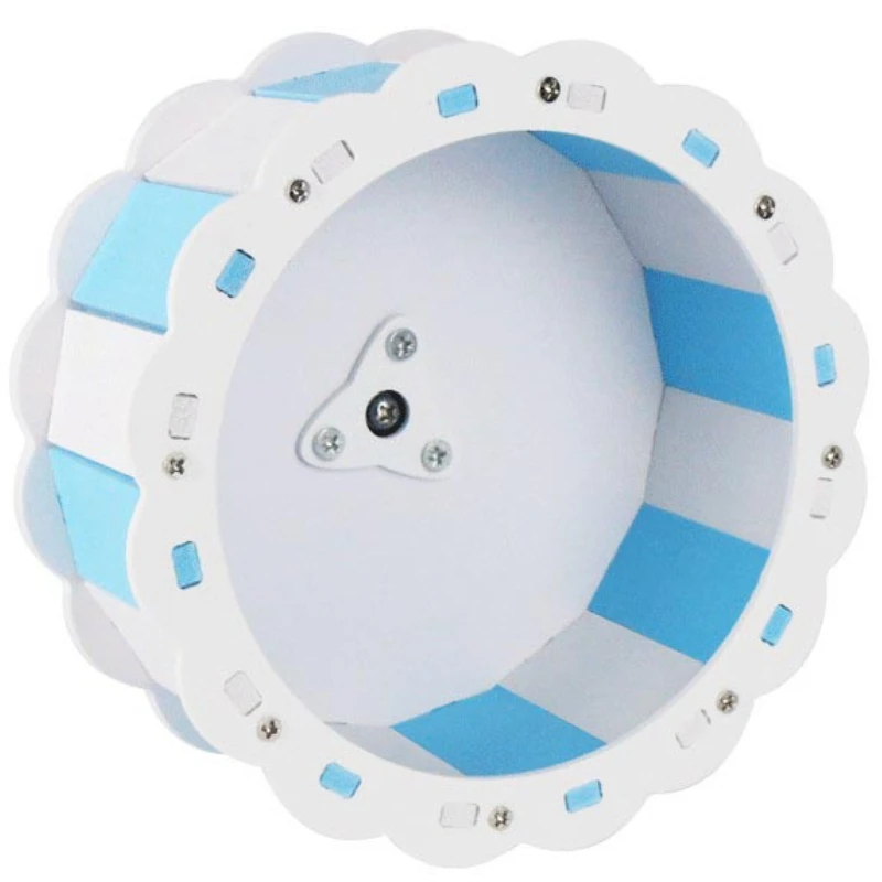 

Latest Design 15cm Quiet Hamster Exercise Wheel Multi-Colored Silent Spinner Sunflower Design for Hamster Entertainment
