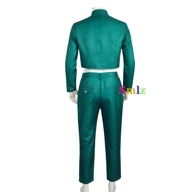 Аниме Yu Hakusho Косплей Yusuke Urameshi Костюм зеленая Униформа Хэллоуин вечеринка наряд