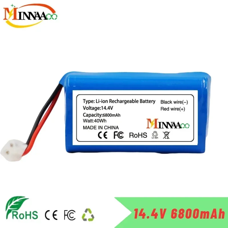 

Original 14.8V 12800mAh Li-ion Battery for Xiaomi G1 MI Robot Vacuum-Mop Essential MJSTG1 Robot Vacuum Cleaner 18650Battery Pack