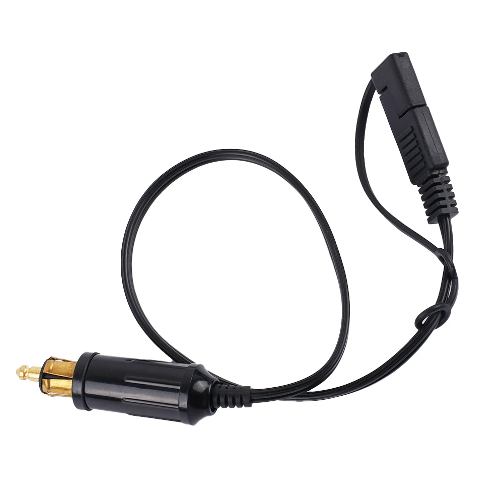

Replacement Powerlet Plug Part Practical SAE Adapter Connector. Durable Black Cable DIN Hella For BMW Motorcycle