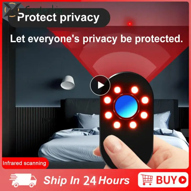 

Black Detector Anti-peeping Detector Protect Privacy Mini Multifunctional Infrared Detector Continuous Detection Camera Detector