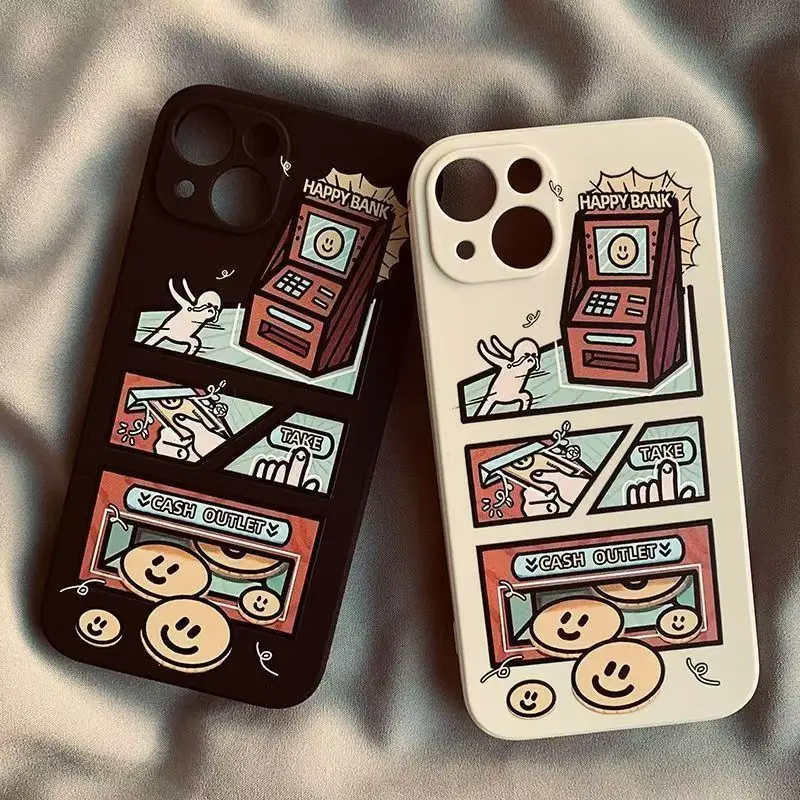 Мягкий силиконовый чехол для телефона с улыбающейся игровой консолью Xiaomi Redmi 14C 13C