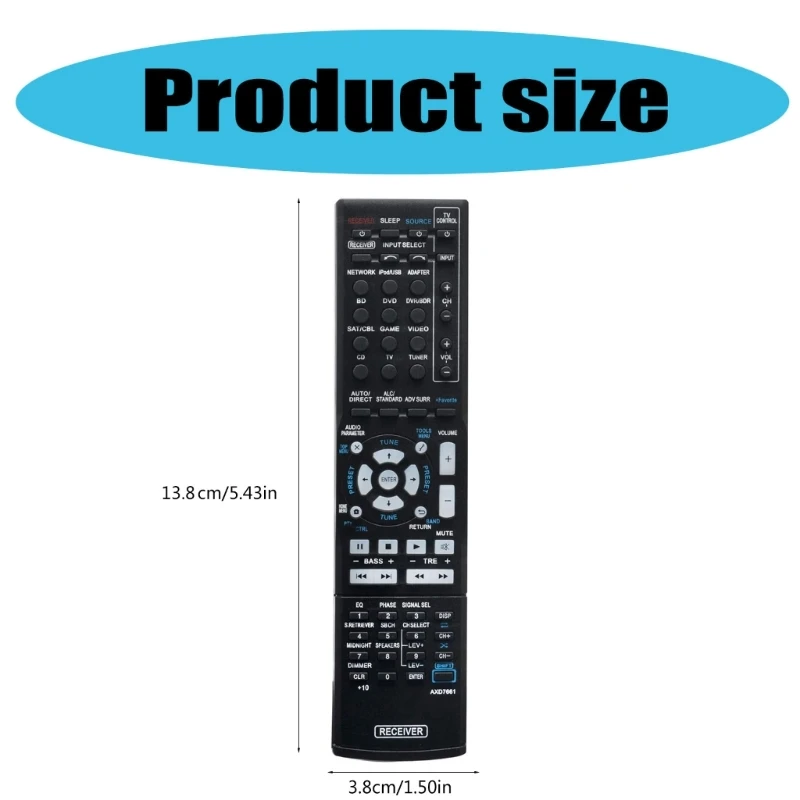 RMAAU189 Замена пульта дистанционного управления для STR-DN1050 STR-DN850 STRDN850 STRDN1050