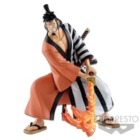 banpresto one piece battle moment wano country kinemon action figures model toys childrens gifts anime