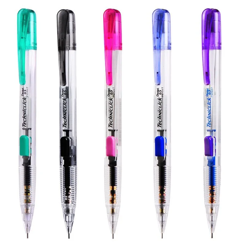 

Office Accessories School Supplies and Stationery Automatic Pencil for Student Side Press Pen with Eraser
