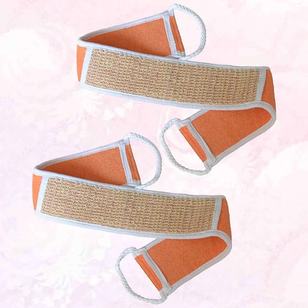

Scrubber Shower Bath Towelbody Strap Exfoliating Wash Exfoliatorcotton Loofah Spa Washcloth Exfoliate Gloves Cloth Washer