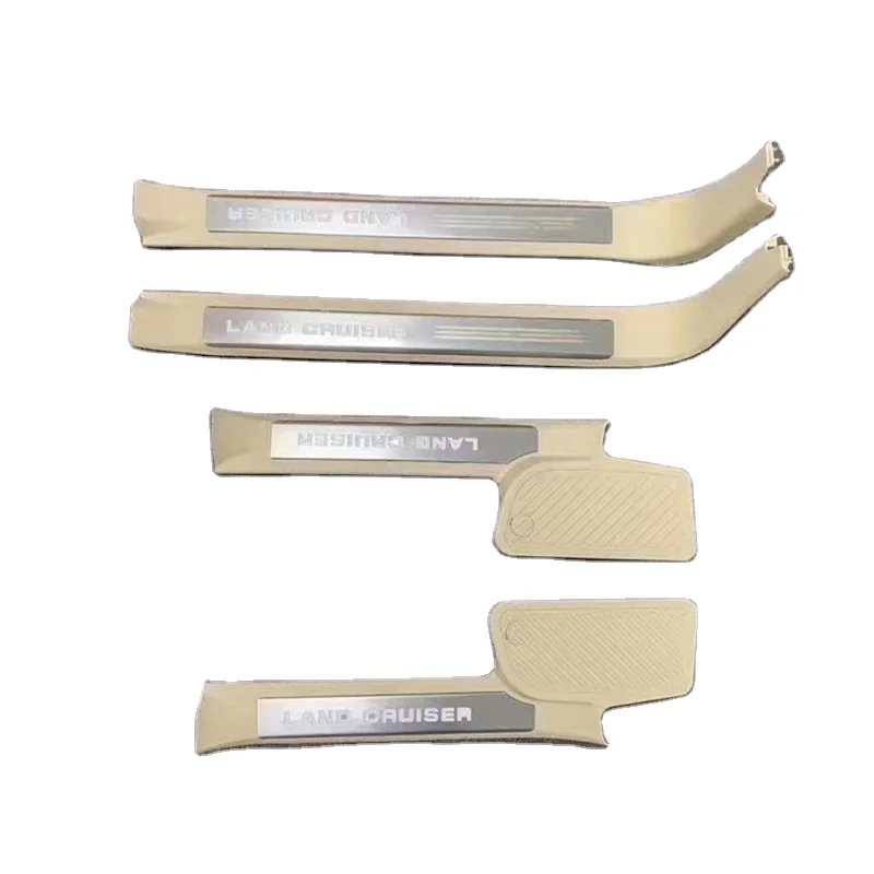 

New arrived door sill plate door plate with light door sill board plate for toyota Land-cruiser 200 2016-2020