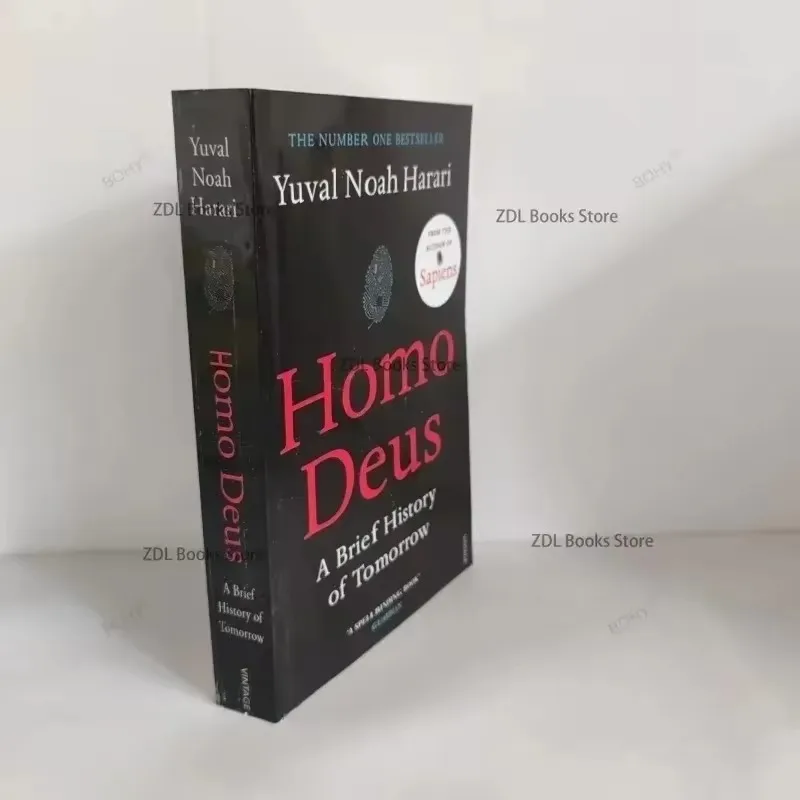 2 книги Homo Deus / Sapiens Краткая история человеческого ребенка в английском мягкой