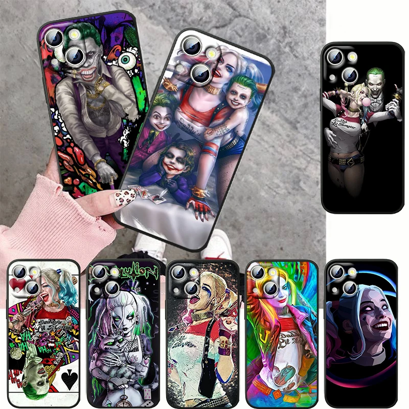 

Cool Harley Quinn For Xiaomi Redmi 10 10X 9T 9C 9C 8 7 5 K50 K40S Gaming 4G 5G Silicone Soft Shockproof Black Phone Case
