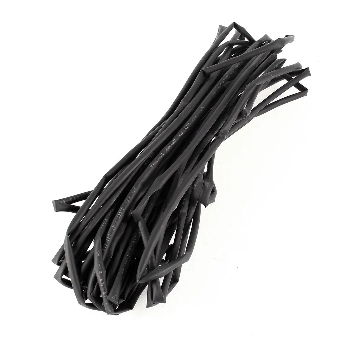 

Keszoox 10 Meter 4 mm Dia Rate 2:1 Heat Shrinkable Shrinking Tube, Black