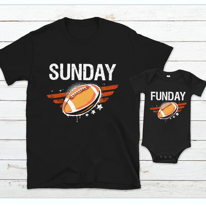 

Sunday Fun Day Matching Shirts Father and Son Best Friends for Life Shirt Son Game Day Shirt Father and Son Football Shirts
