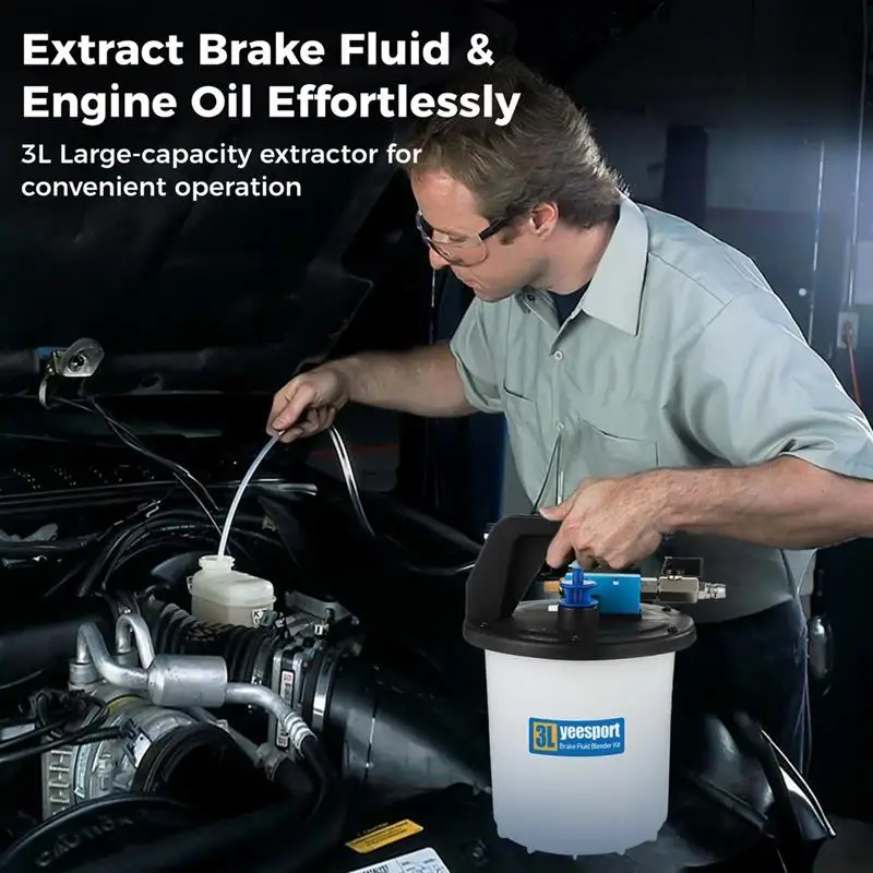 Набор для вакуумного тормоза 3 л пневматический тормозной жидкости сцепление
