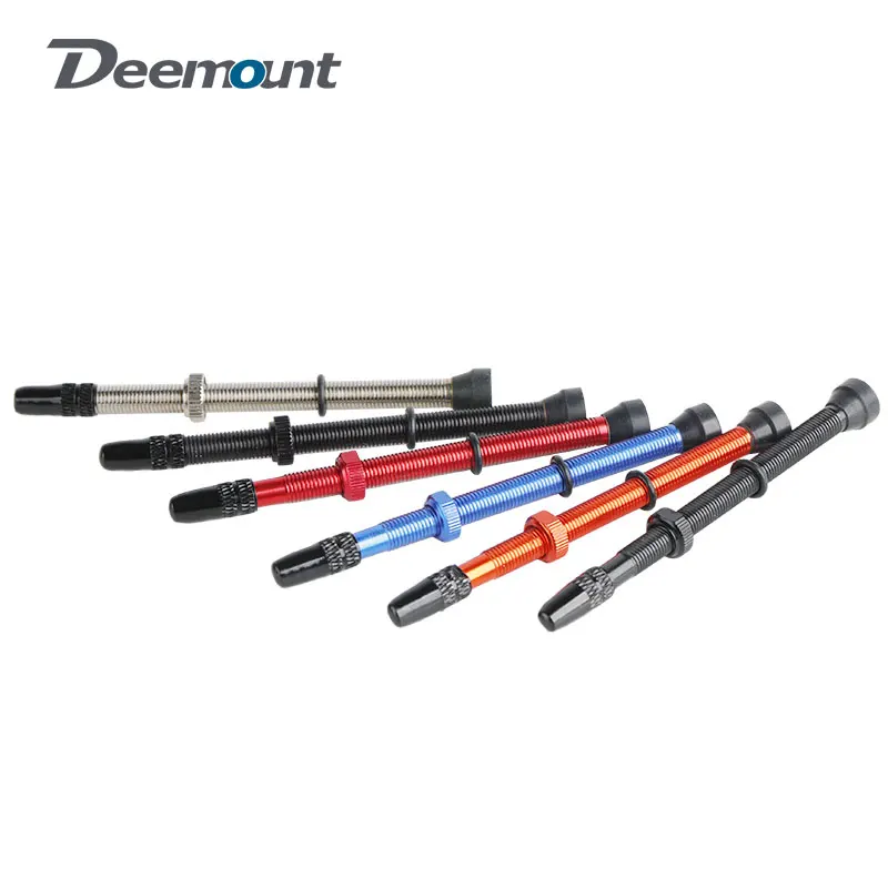 80mm Presta Nozzles for No Tubes MTB Road Bike CNC Cut Bicyc