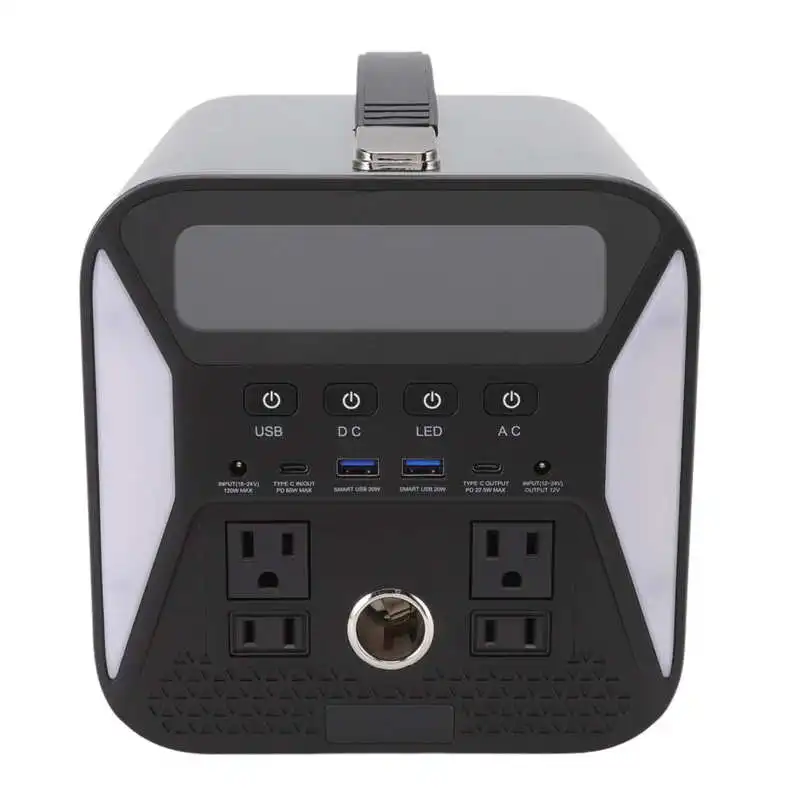 

Lithium Battery Power Station 110v 220v 500w 1000w Portable Power Station Solar Energy Storage 500w for Camping