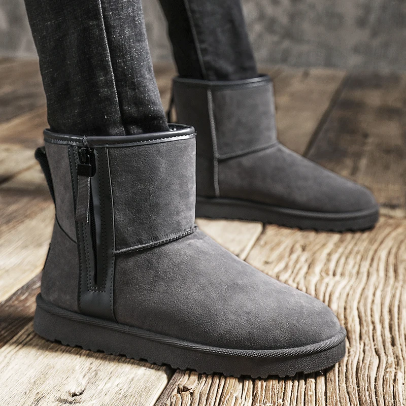 

Парные 2022 новые зимние ботинки на толстой подошве зимние ботинки женские водонепроницаемые ботинки на низком каблуке