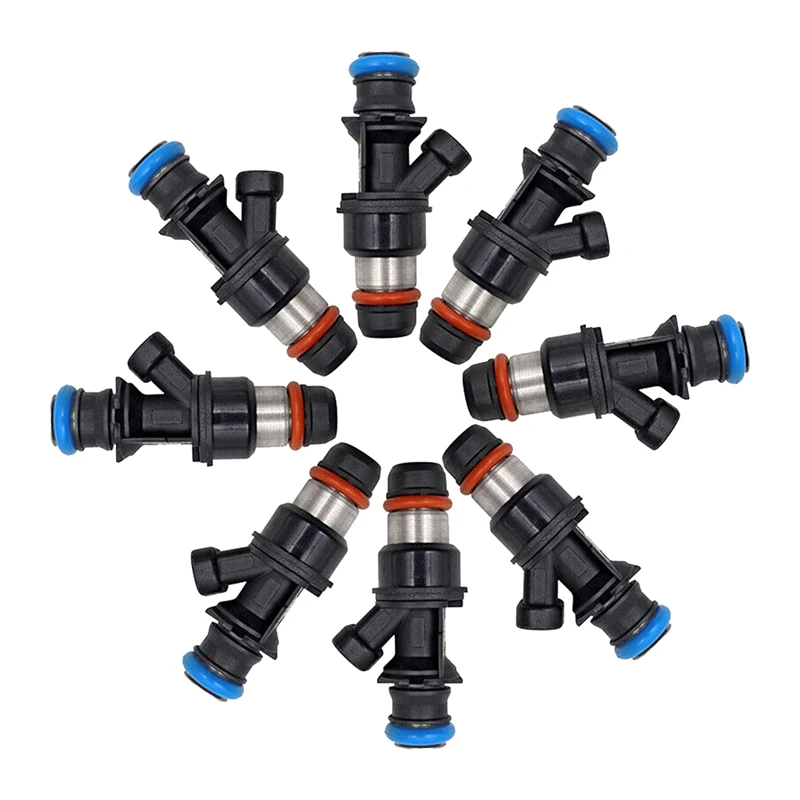 

8Pcs Fuel Injectors For GMC Cadillac Chevy 4.8L 5.3L 6.0L 2001-2007 17113553 25320288 17114502