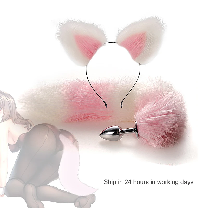 Анальная пробка сексуальный Лисий Хвост анальные игрушки для женщин Интимные