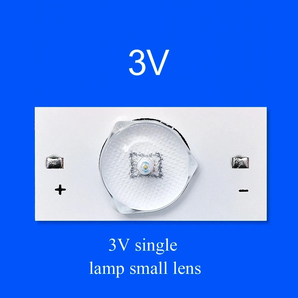 

3V 6V SMD лампы бусины с оптической линзой Fliter для 32-75 дюймов LED телевизор ремонт с 2M кабель светодиодная подсветка полосы аксессуары
